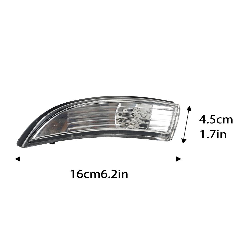 Side Mirror Indicator Lamp Without Bulb For Ford Fiesta MK7 2009 2010 2011 2012 2013 2014-2017 Turn Signal Light Accessories