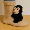 3D Knits Animal Socks,Plush Animals Hug Socks,Funny Novelties Winter Warm Hand Crocheted Socks Christmas Gifts Women