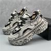 Mode Herren Weiß Grau Sneaker Sportlich Lässig Schnürschuhe Herrenschuhe Leichtgewichtige Vulkanisierte Schuhe Walking Zapatillas Hombre Männlich