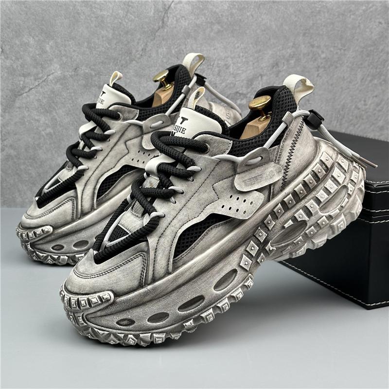 Mode Herren Weiß Grau Sneaker Sportlich Lässig Schnürschuhe Herrenschuhe Leichtgewichtige Vulkanisierte Schuhe Walking Zapatillas Hombre Männlich