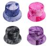 Stylish Unisex Sunshade Bucket Hat With Tie-dye Pattern