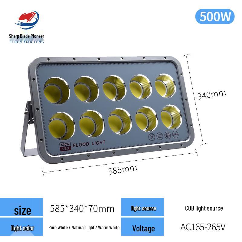 High-Power Outdoor Waterproof LED Floodlight