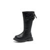Girls' Cotton Over-the-Knee High-Top Fashion Boots for Performances and Princess Wear