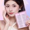 10 Rows Of Large Capacity Glue-Free False Eyelashes Single Cluster 11-12Mm C-Curled Natural Self-Adhesive False Eyelashes