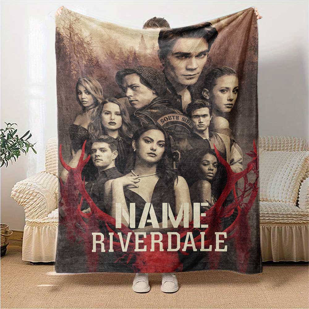 Warner (27) Customize Text Blanket Gift Customizable Blanket Ultra-Soft Perfect for Bedding Sofa Living Room Home Decor for All Occasions