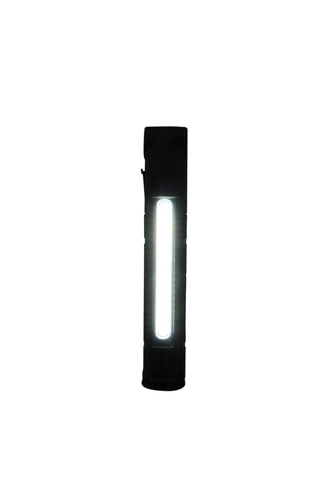 SK11 Rechargeable LED Work Light, 350lm Main (Infinitely Dimmable) / 100lm Top, 180-Degree Opening and Rotating, Magnetic Bottom, USB-Type C Charging,