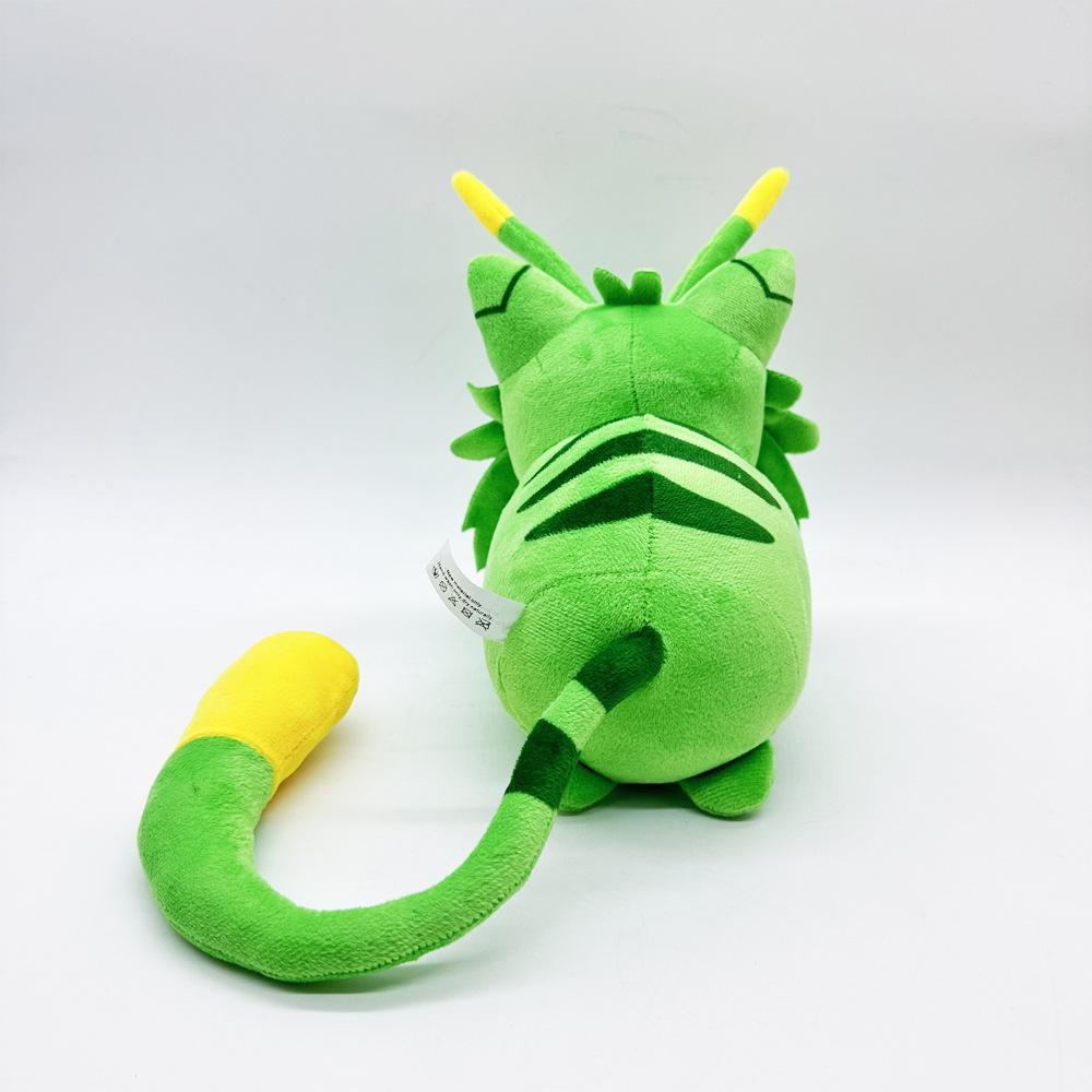 New Gnarpy Discovers The Internet Green Cat Plush Toys Stuffed Dolls Oft Pillow Home Decoration Dolls for Birthday Gift