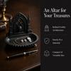 3D Carved Gothic Storage Organizer Tray Skull Design Jewelry Display Tray  Halloween