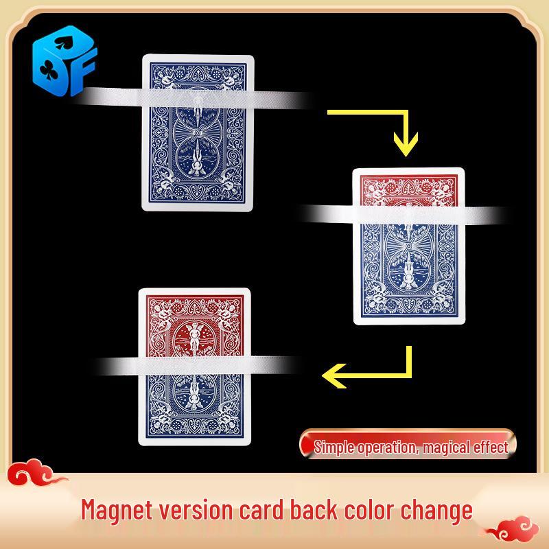 Ribbon Brand Changing Color Magic Magnet for Poker Talent Shows