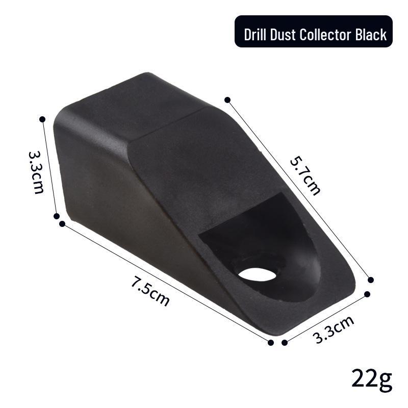 Wall-Mount Dust Cover & Ash Collector for Hand Drills, Dust-Proof Hole Punch Drill Accessory