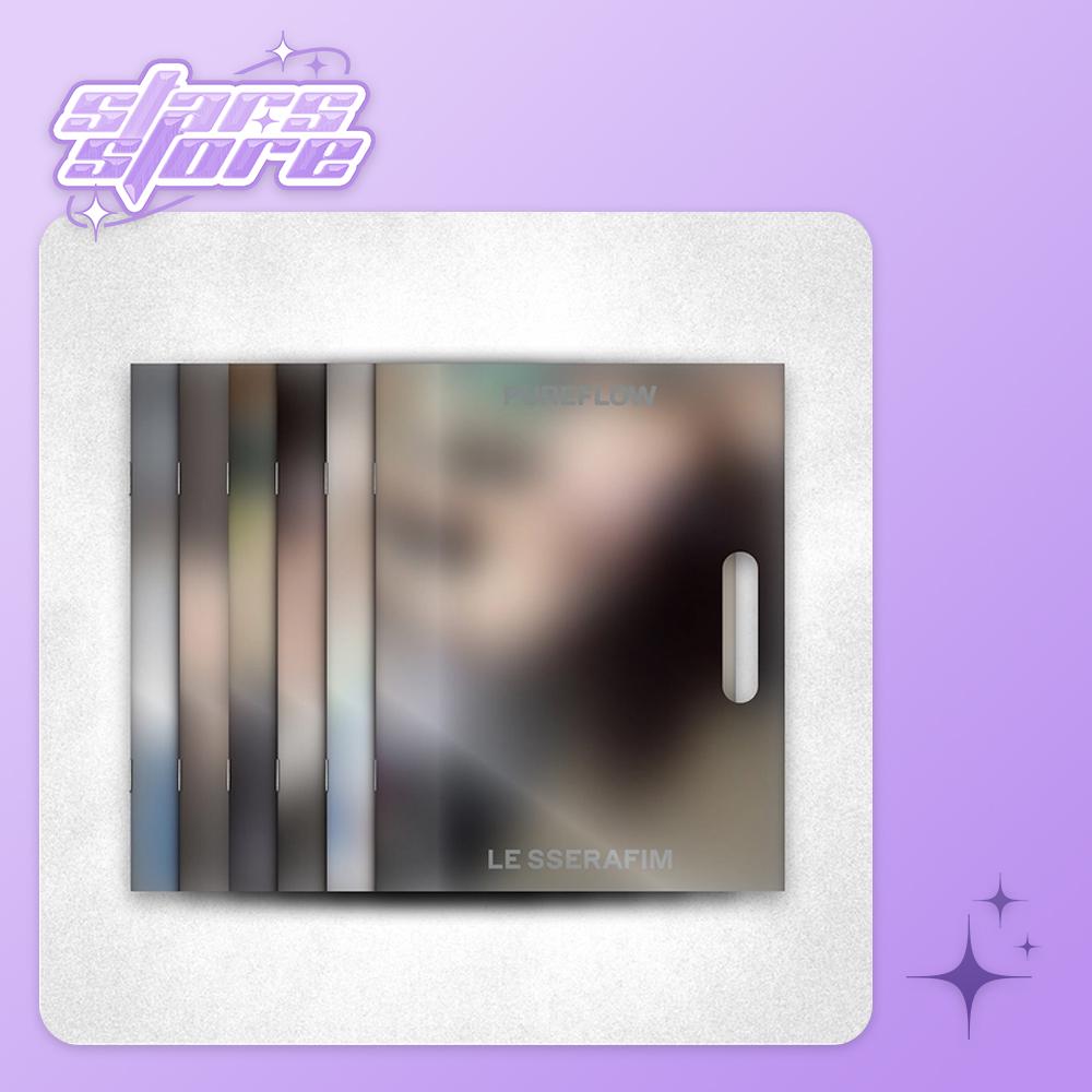 

LE SSERAFIM - Второй студийный альбом «PUREFLOW» ч.1 (КОМПАКТ вер.) (случайный) Random