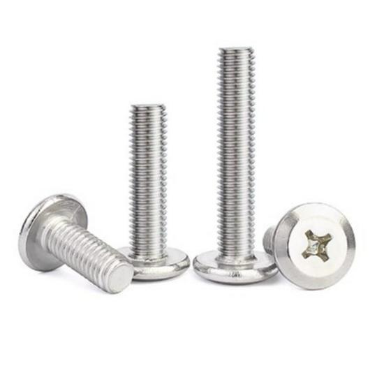 Gold 304 Stainless Steel Phillips Flat Head Countersunk Screw M3-M8 for Furniture Connection