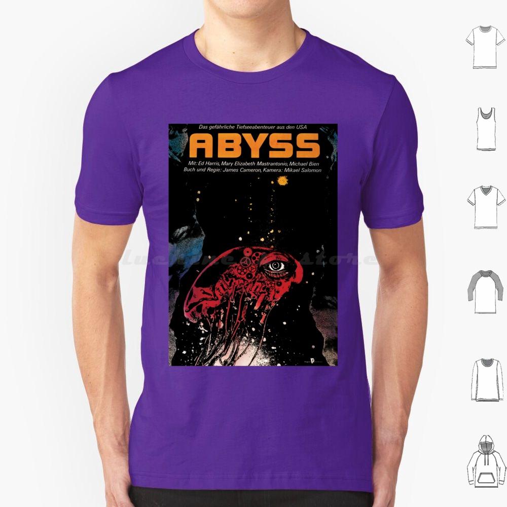 The AbyssGerman Design T Shirt Cotton Men Women DIY Print The Abyss James Cameron Titanic Movie Sci Fi 80s Underwater Cinema