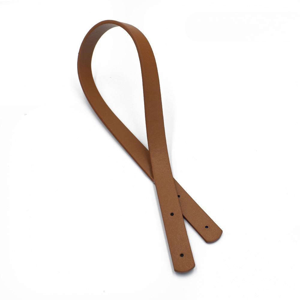 1 Stück Fabrik-Sonderangebot Großhandel 60cm Handtasche mit Damen-Tasche DIY Handgefertigte Tasche mit Zubehör, Nieten PU-Leder-Tasche Mit