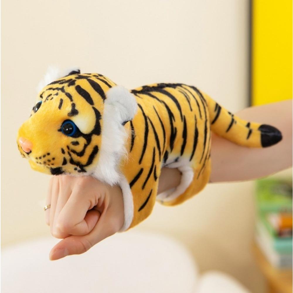 Neues Kapibara liegender Ring Armband Kapibara Knallring Plüschtier Puppe Handgelenkspuppe