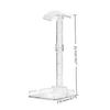 1Pc Headphone Stand With Base Universal Headphone Stand Hanger Transparent Headset Storage Rack Multi-Function Detachable Stand