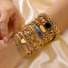 Armband Edelstahlarmband Damenarmband Zirkon Grobkettenschmuck, Accessoires