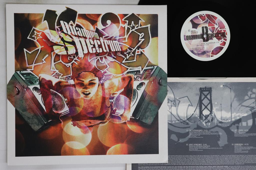 LP Record VARIOUS  Quannum Spectrum MWR110LP MO WAX 1999 UK Rap  HipHopRB Used