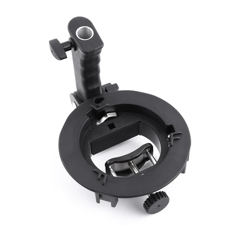 S Type Bracket Handheld Grip Mount Holder With Handle For Speedlite Flash Softbox