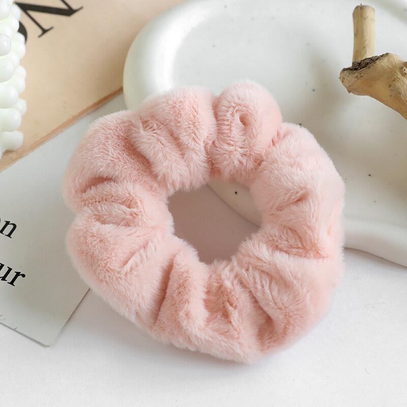 New Plush Large Scrunchies Rubber Bands Women Fashion Cute Hair Bands Headdress Korean Girl Hair Accessories Headwear