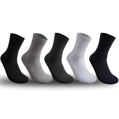 Hohe Qualität 5 Paar männer Baumwolle Socken Neue Stil Schwarz Business Männer Socke Weiche Atmungsaktive Männlich Plus Größe 38-48