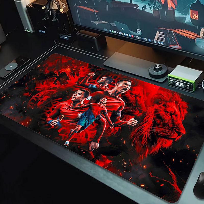 Floral Dream Large Size Mouse Pad Large Gaming Table Cushion Nonslip Laptop Tablet Big Mousepad Xxl Mat Mini Pc Playmat With Lock Edge
