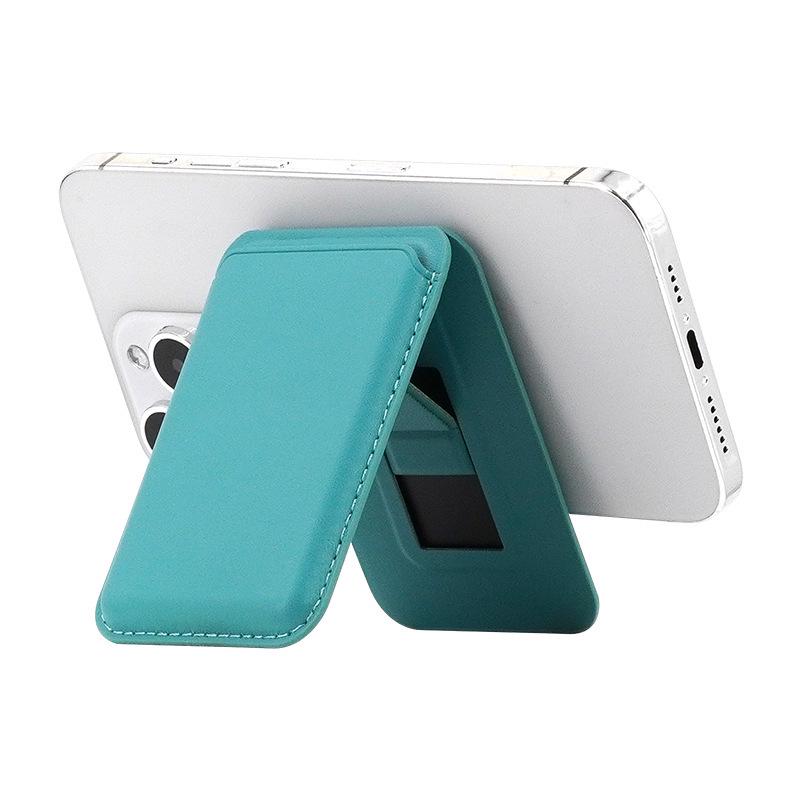 Custodia porta carte pieghevole magnetica MagSafe per iPhone 15/16 Pro Max con supporto a scorrimento