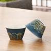 Ceramic Kungfu Tea Set with Canister Porcelain Teaware Portable Travel Tea Set  Business Gifts