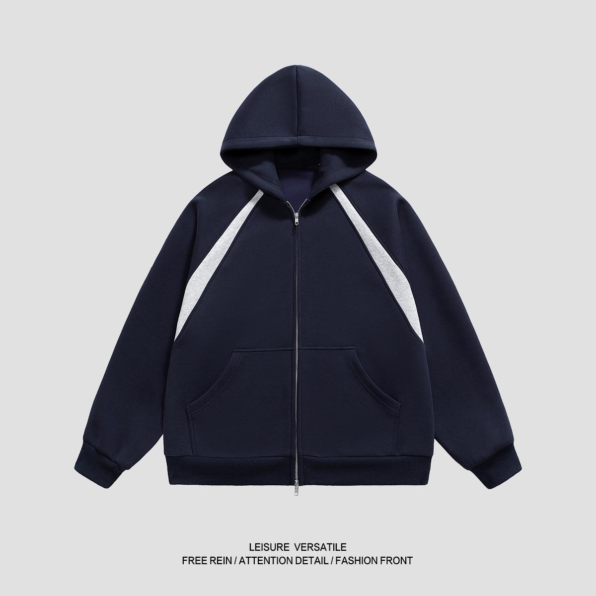 

Удобное и универсальное пальто Минималистичный кардиган с капюшоном и длинными рукавами Вязаный жакет Свитер Осенний Дышащий Рабочий Повседневный Жакет 2XL