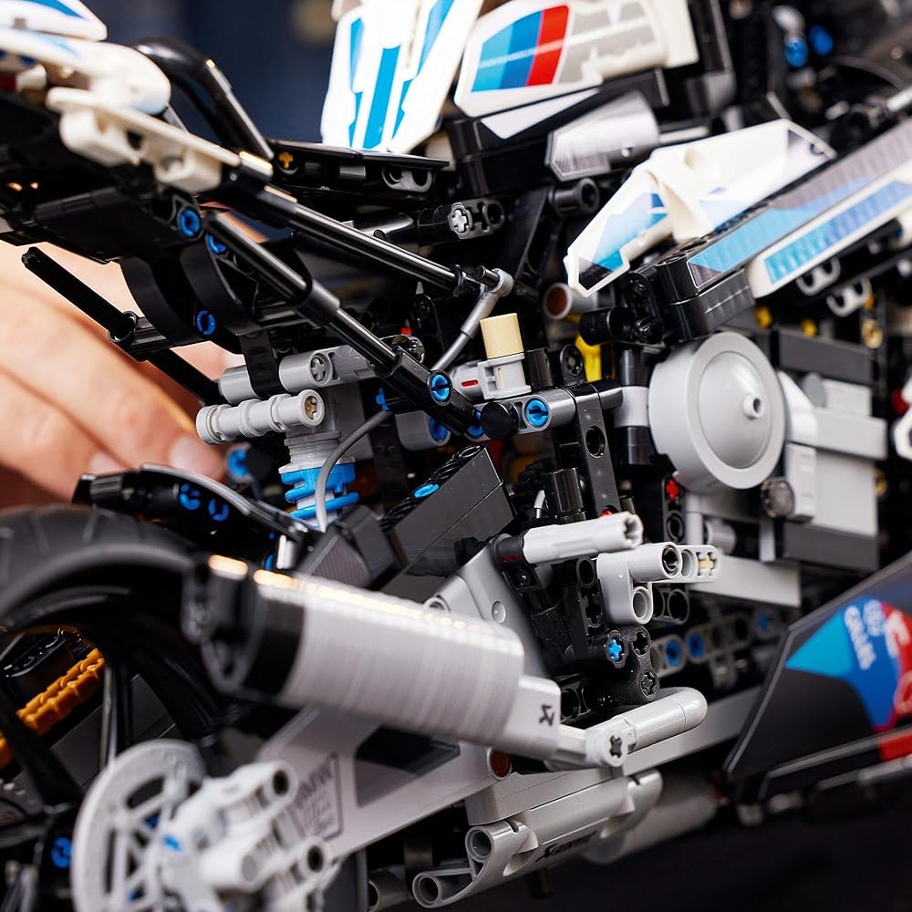 LEGO Technic BMW M1000 RR Toy Building Set 42130 for Kids and Adults Vehicle Model