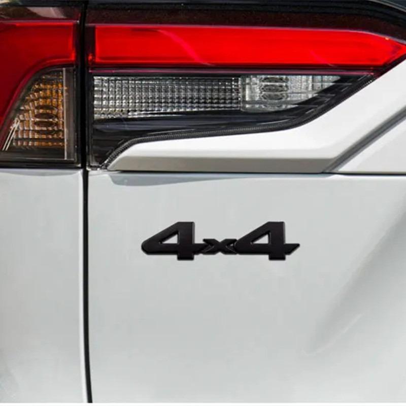 1Pcs Car 3D Metal Stickers 4WD 4X4 Decals for Nissan Juke X-trail Qashqai Opel Astra H G Insignia Kia RIO Ceed Sorento Sportage