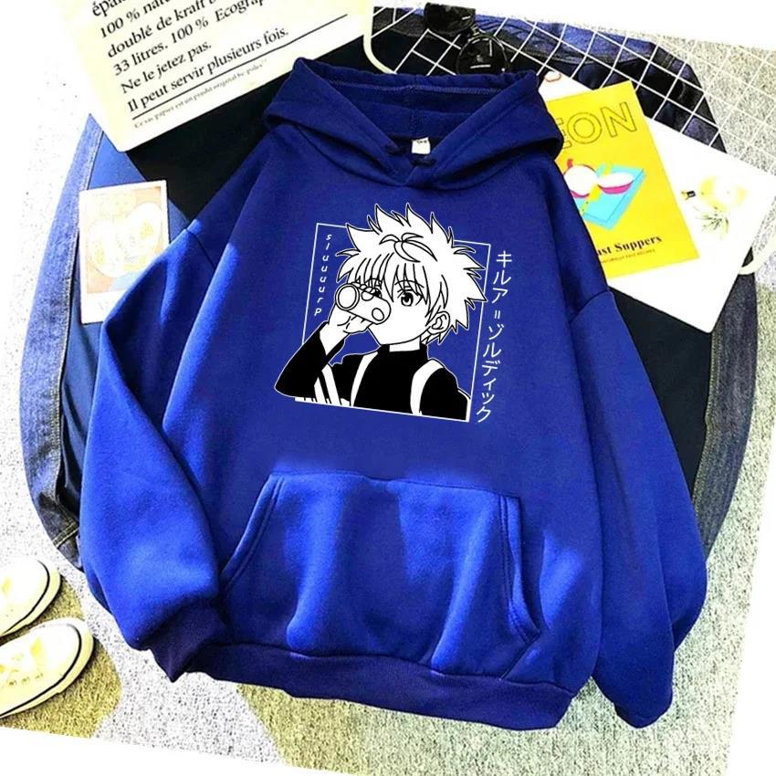 

Hunter X Hunter Anime Kurapika Hoodie Men Women Sweatshirt Print Unisex Streetwear Hip Hop Style Autumn Winter Clothes Male 3XL
