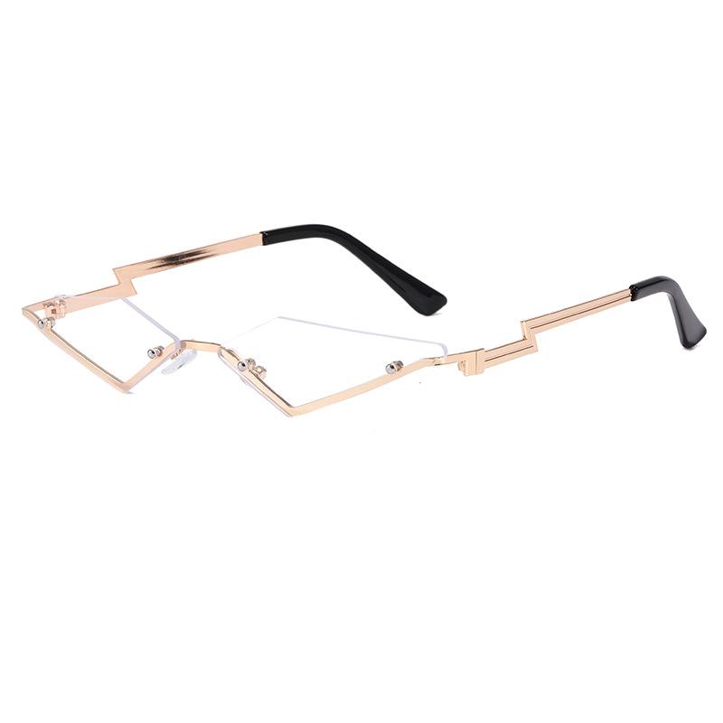 Vintage Stylish For Women Sun Glasses European American Polygon Shape Sun Glasses Woman Outdoor Use Activity For Gents' Sunglass
