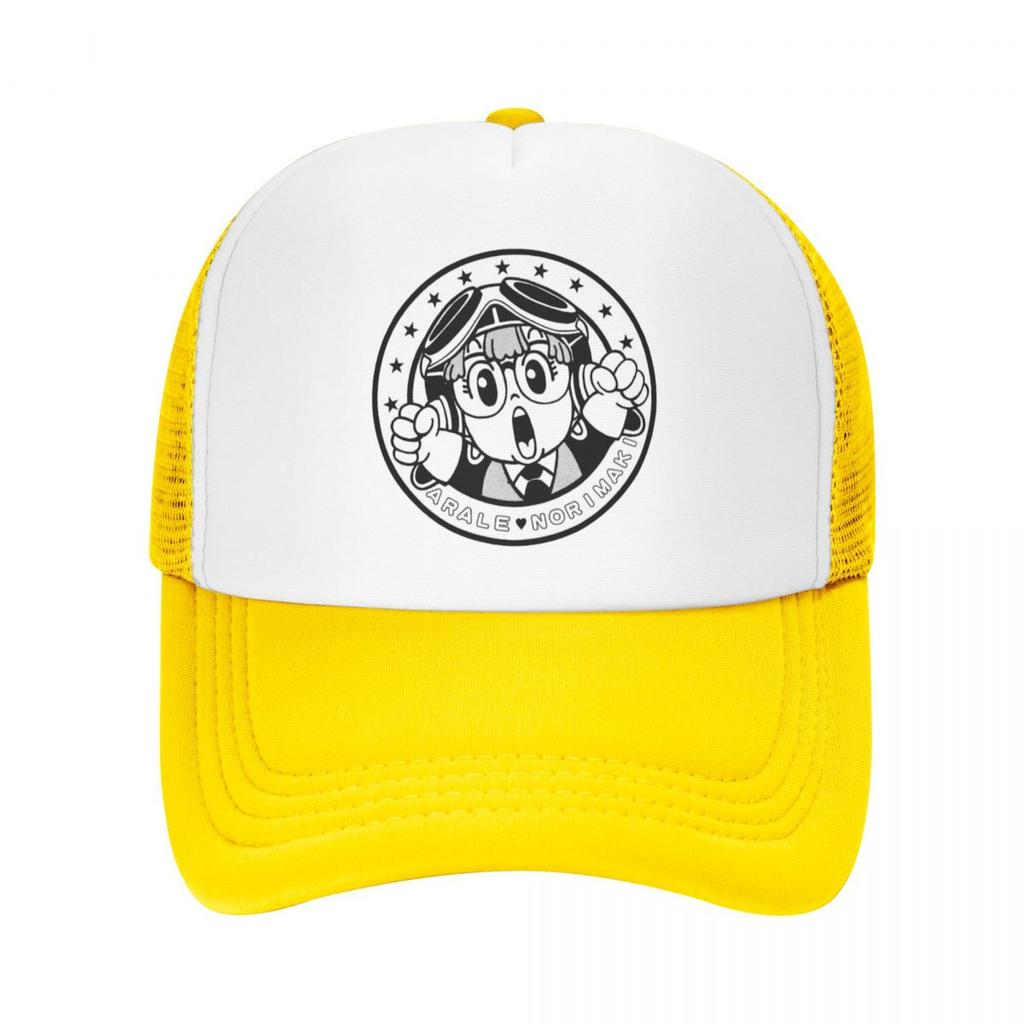 Custom Robot Arale Norimaki Baseball Cap Men Women Adjustable Japan Manga Dr Slump Trucker Hat Sports Snapback Dad Hats