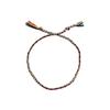 For Women Colorful Copper Bead Polyester Thread Woven Bracelet Braid Hand Rope Fashion Accessories