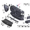 Front Air Duct for BMW 7 Series F01/F02
