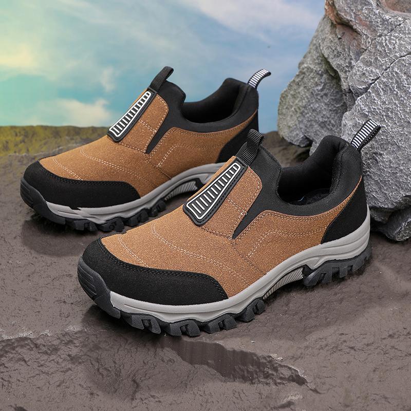Off-Road Outdoor Shoes Outdoor Travel Hiking Shoes Breathable Men's Shoes Non-Slip Wear-Resistant Soles Comfortable Inner Breathable Upper