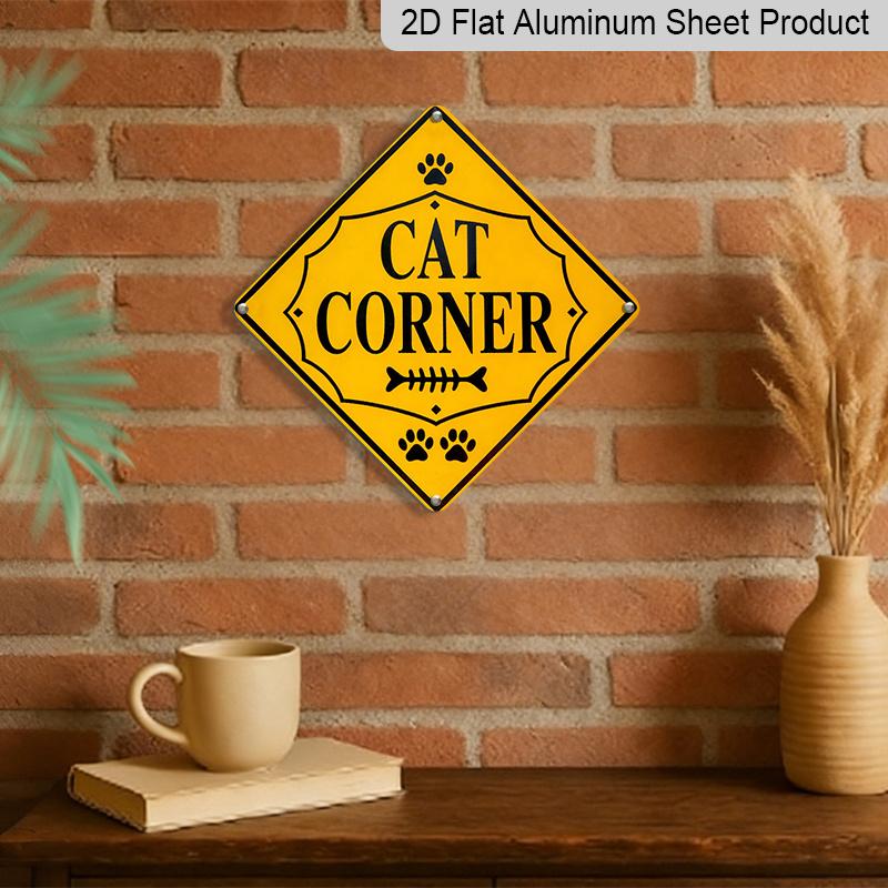 2D Flat, 1pc - Vintage Metal Aluminum Sign| Mother's Day Home Decoration, Suitable Living Room, Bedroom, Study, Entrance, Hallway, and Rest Area