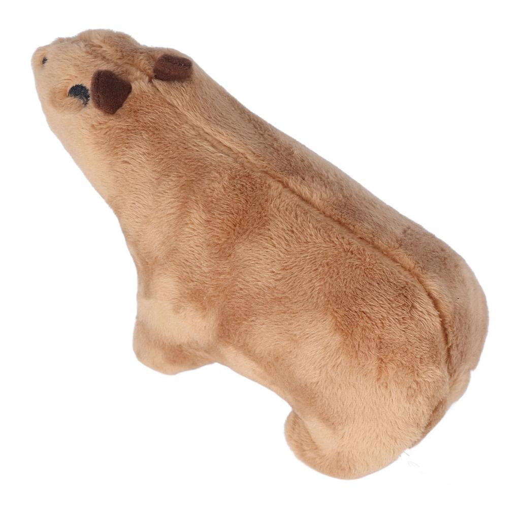 Capybara Stuffed Animal Doll Cute Soft Realistic Cartoon Capybara Rodent Plush Toy for Children"s