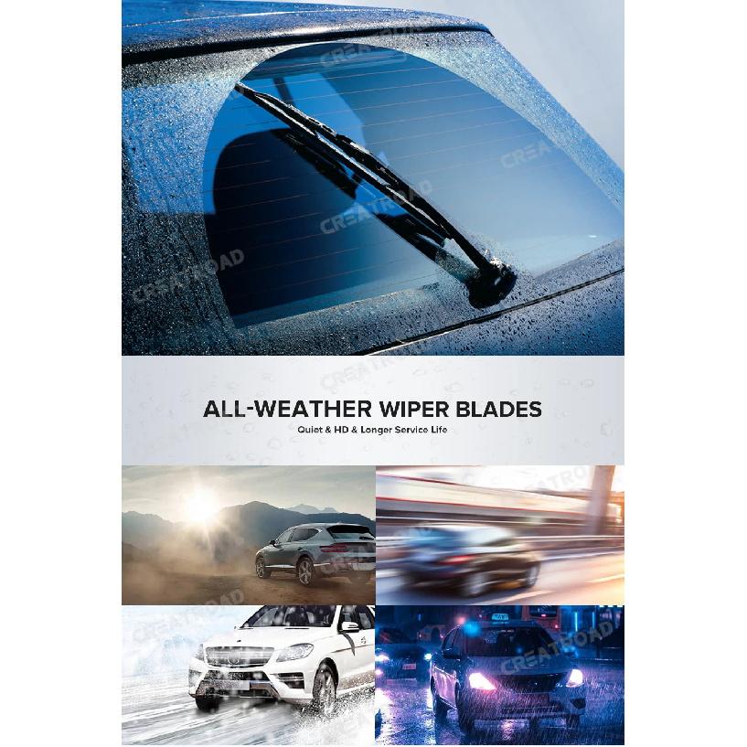 Wiper 13" Rear Wiper Blade for KIA Niro 2016 - 2020 Windshield Windscreen Rear Window