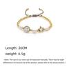 Colorful Drip Oil Smiley Star Beaded Bracelet with Natural Freshwater Pearls