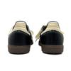 Adidas Originals SAMBA OG Slip Resistant Slip Resistant Low Top Skateboard Shoes Unisex Black Yellow B75807(Team191-)