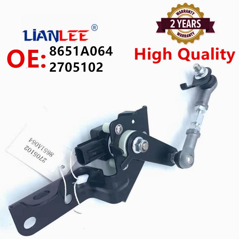 Headlight Level Sensor Front Suspention Height Sensor New For Mitsubishi Pajero Montero 4 IV V8 V9 2006-2016 2705102 8651A064