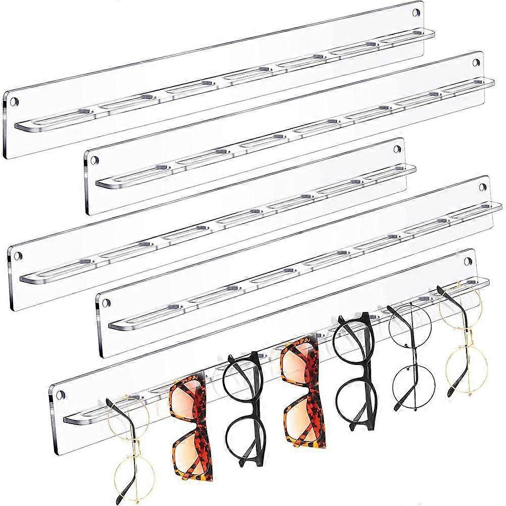 Acrylic Sunglasses Holder Wall Mount For Eyeglass Display