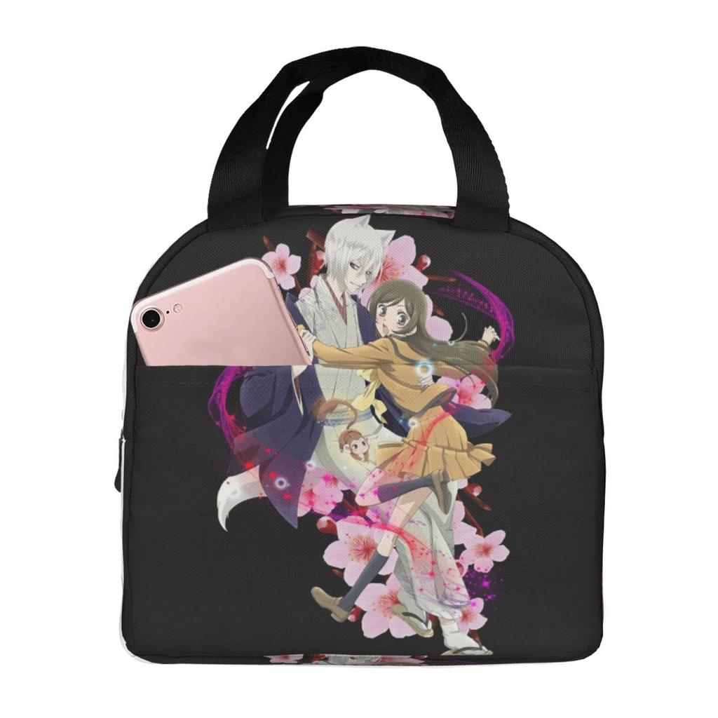 Kamisama Kiss Tomoe Anime Insulated Lunch Bag for Women Children Leakproof Food Boxes Thermal Lunch Box Tote