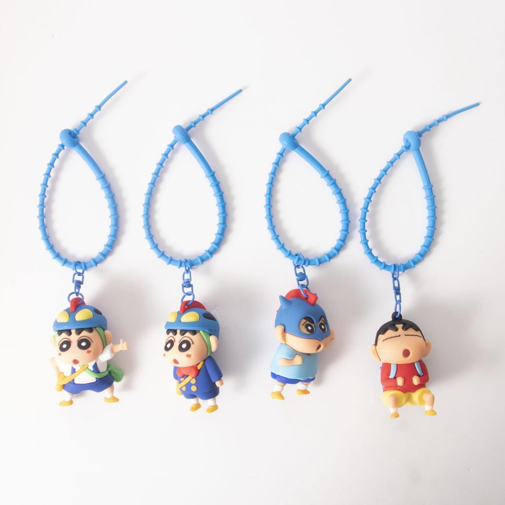 Crayon Shin-chan Cartoon Keychain: Couple Backpack Pendant & Small Gift