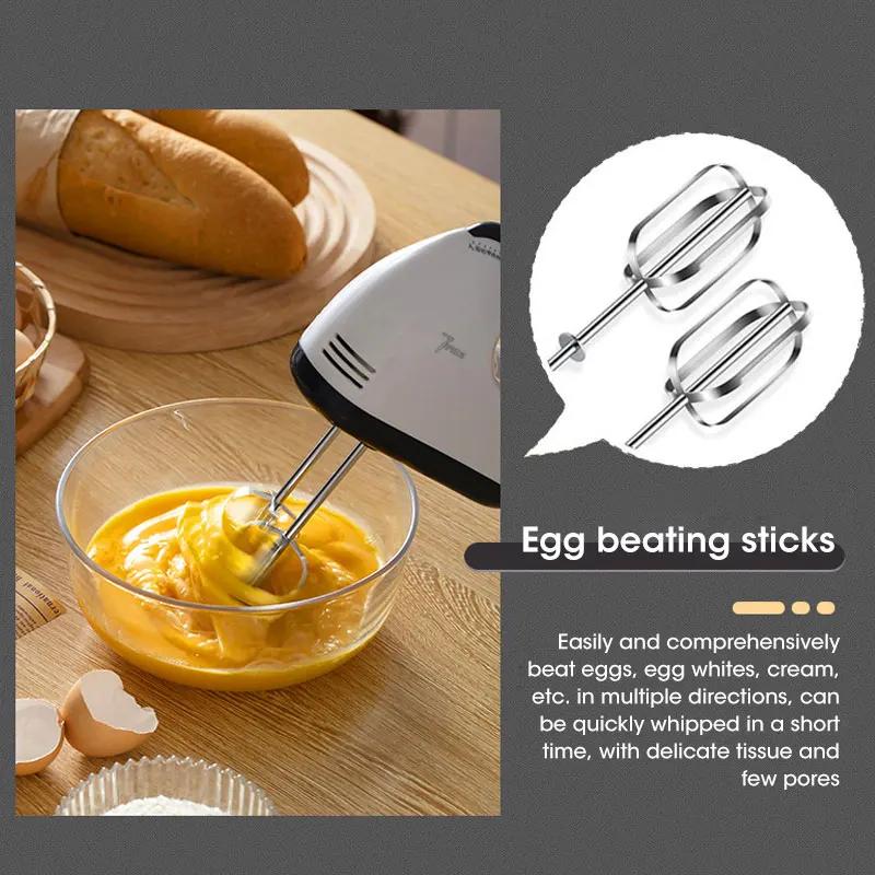Home Electric Mixer Baby Food Mixer Multifunctional Fully Automatic Mixer Kitchen Handheld Egg Beater Portable Home Blender