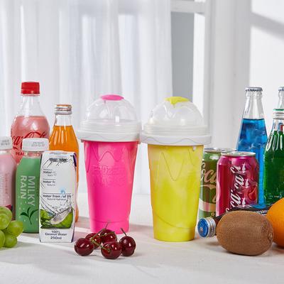Schnellgefrorener Slushy-Maker-Becher, Slushy-Becher mit großer Kapazität für hausgemachte Smoothies, Saft, Eiscreme, Sommer-Squeeze-Beker, Küchenwerkzeug