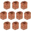 Iplusmile 10pcs Water Plant Fixed Ring for Aquarium Pottery Holder for Aquatic Plants Decoration for Fish Tank Ring for Plant Fixation