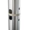 Aluminum projector ceiling mount, adjustable 360°, cable storage